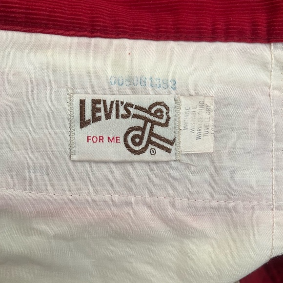 Vintage 70s Levi’s corduroy wide leg pants - Picture 11 of 16